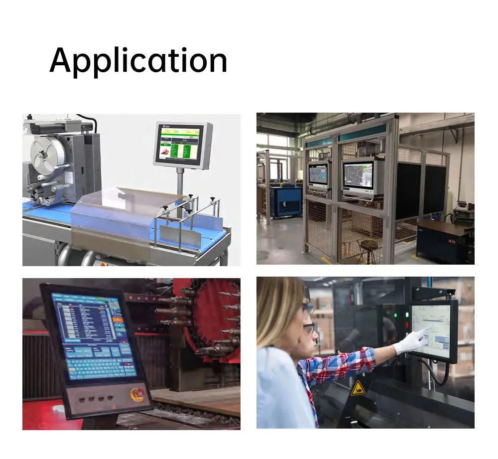 15-23.8 Inch Industrial Touch Screen Panel Pc Aluminum Case Embedded Front Ip65 All In One Industrial Panel Pc FUN GUYS SHOP   FUN GUY WORLD