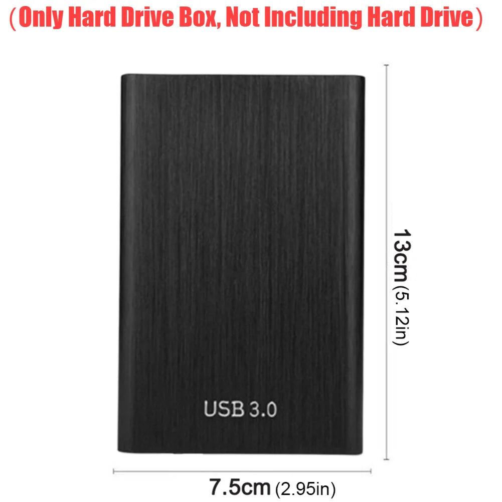 2.5 Inch External Hard Drive Usb 3.0 External Hard Disk Box 1tb Plug And Play （Only Hard Drive Box, Not Including Hard Drive） FUN GUYS SHOP   FUN GUY WORLD