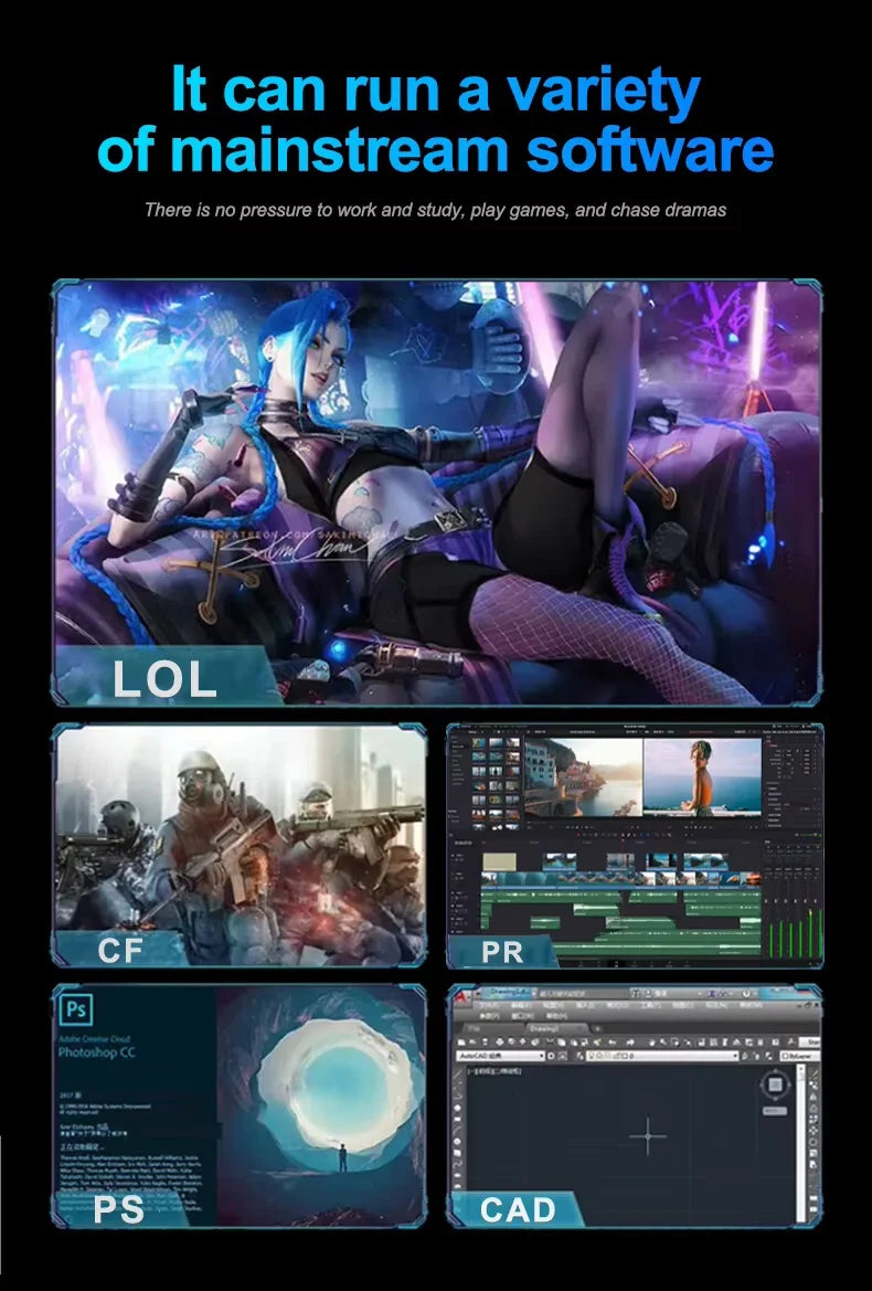 2026 Xiaman 15.6 inch Gaming Laptop Computer Intel Core i9 8950HK Gamer PC 16GB RAM 1TB SSD Windows 11 Office Study Notebook PC FUN GUYS SHOP   FUN GUY WORLD