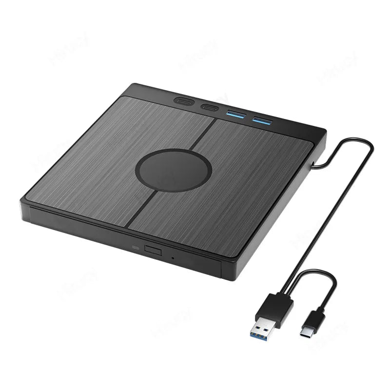7-in-1 USB 3.0 Type C External CD DVD RW Optical Drive DVD Player Burner Reader Multi-Function Drive For Windows Mac PC Laptop FUN GUYS SHOP   FUN GUY WORLD