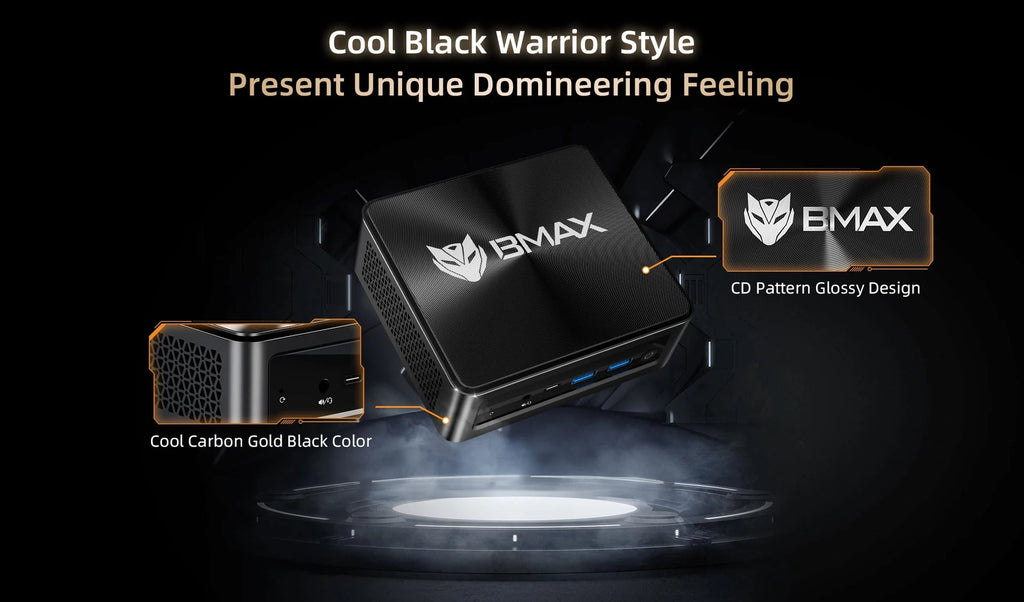 BMAX B5A Pro Mini PC | AMD Ryzen 7 5825U/5700U | Radeon Graphics | 16GB+512GB | Win11 Pro | 4K@60Hz | USB4 | Ultra-Slim FUN GUYS SHOP   FUN GUYS SHOP