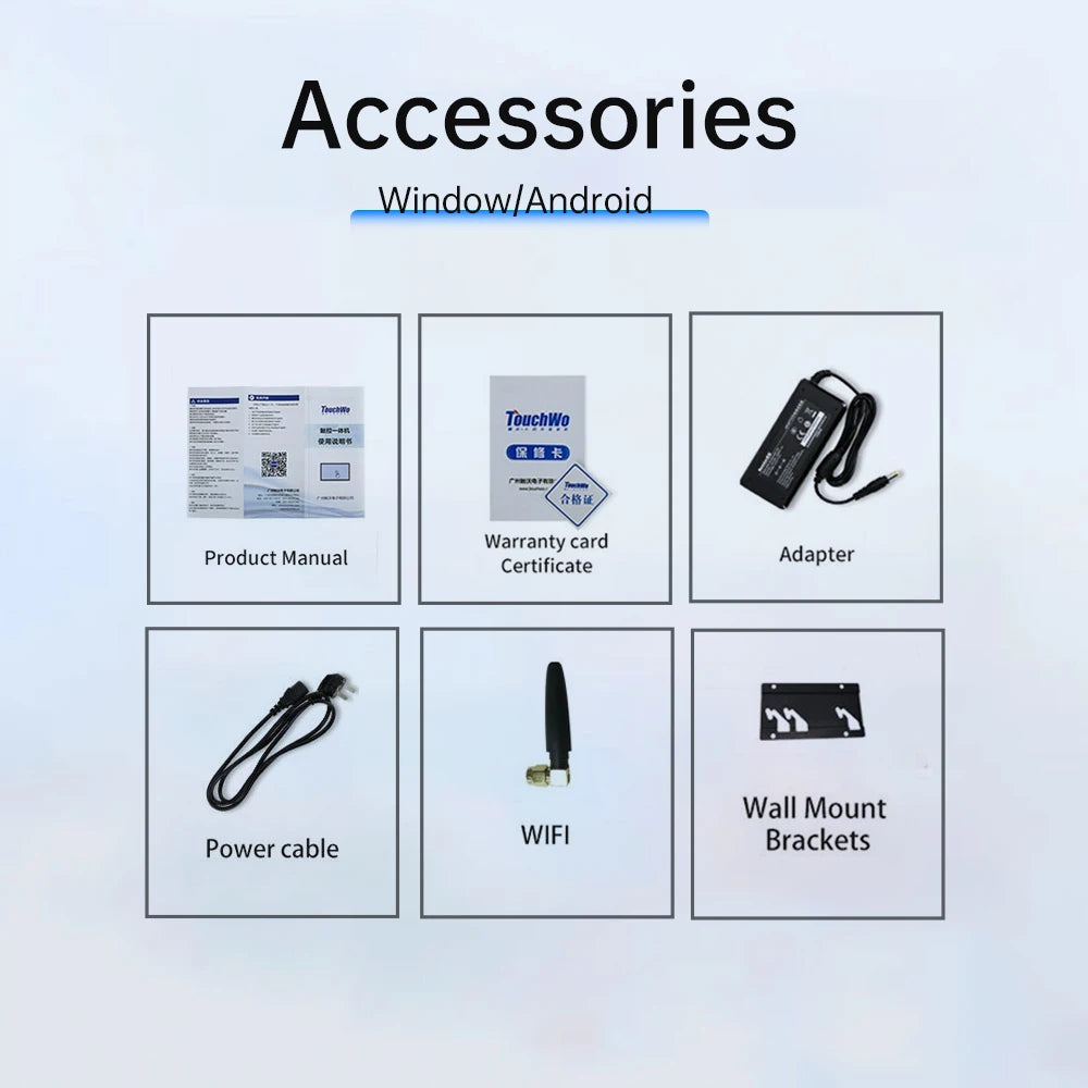 8 To 43 inch Wall mounted PCAP Multi Touch Screen Display Touchscreen Monitor Android 14 Tablet Win 10 Industiral All In One Pc FUN GUYS SHOP   FUN GUY WORLD