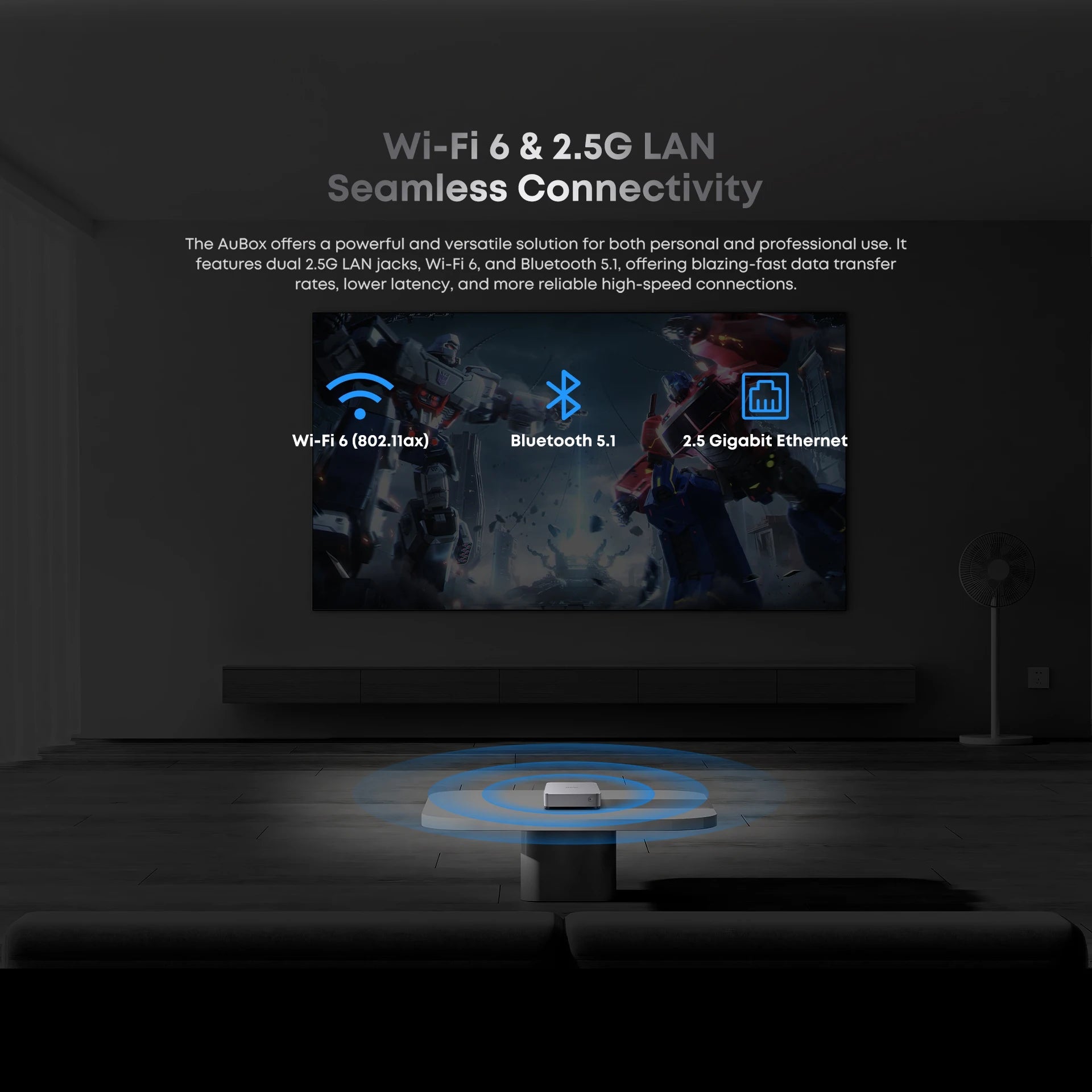 CHUWI AuBox Mini PC AMD Ryzen7 8745HS 16GB DDR5 512GB SSD WiFi 6 BT 5.1 2.5G LAN Support Quad DisplaysUp to 4K Windows 11 Pro FUN GUYS SHOP   FUN GUYS SHOP