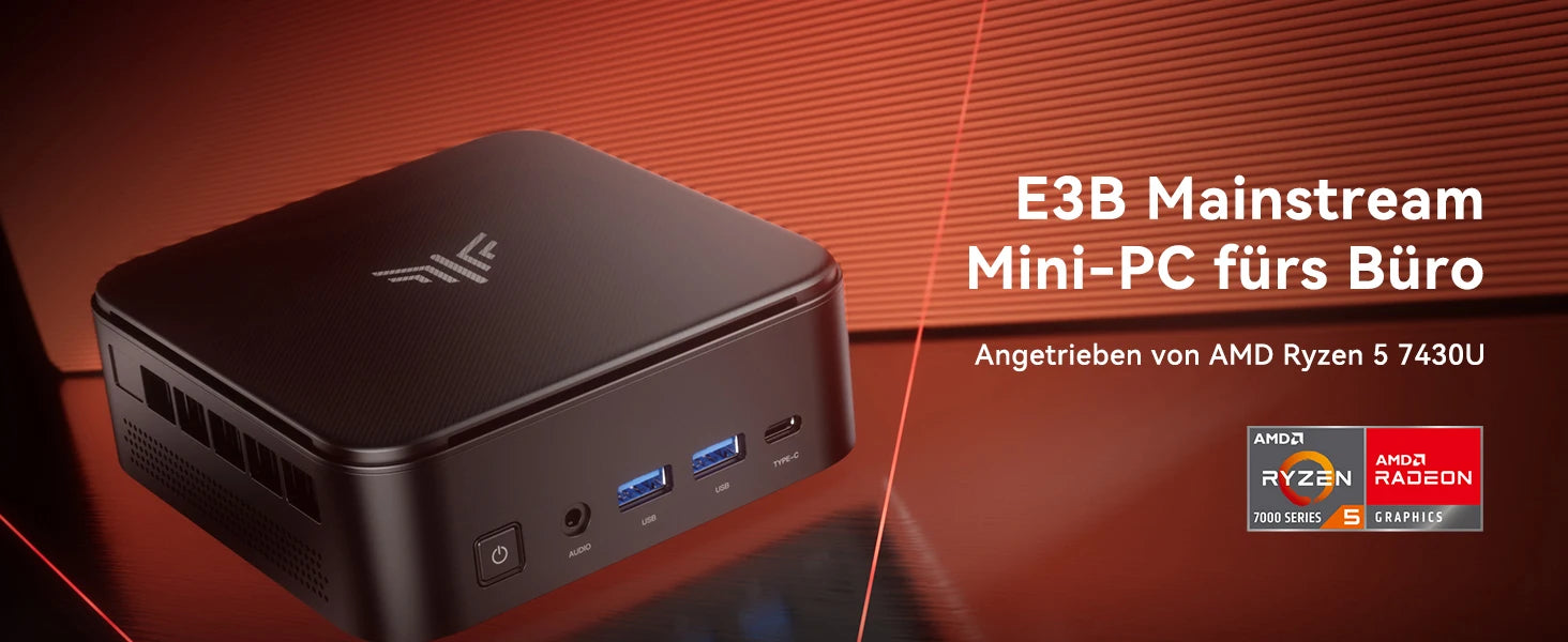 ACEMAGIC E3B MINI PC AMD Ryzen 5 7430U 6-Core Powerhouse 16GB DDR4 512GB M.2 2280 SSD Wifi6 BT5.2 4K 60Hz UHD WiFi 6 Windows 11 FUN GUYS SHOP   FUN GUYS SHOP