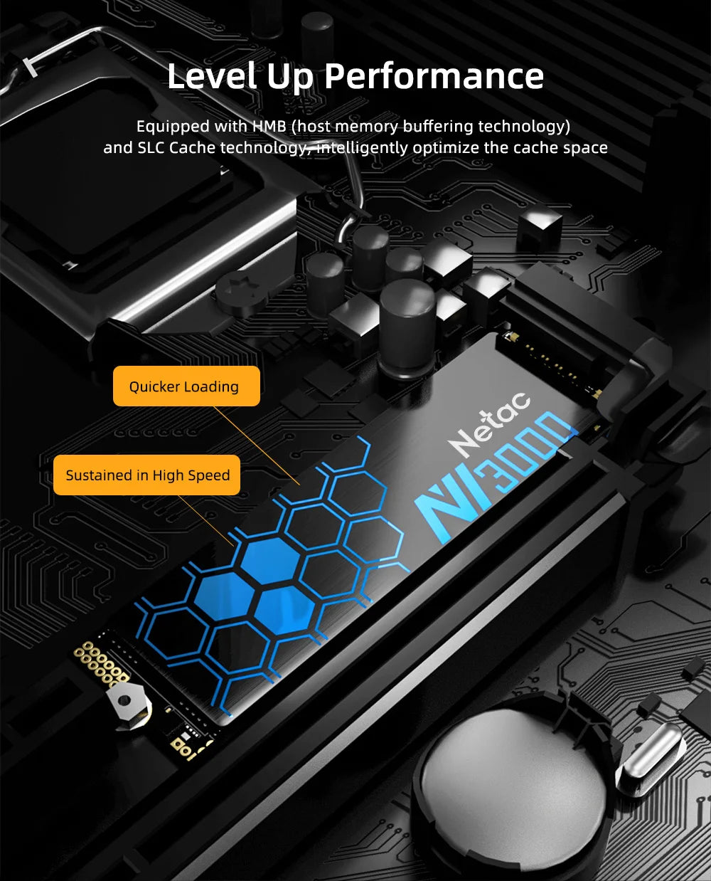 Netac 3500MB/s SSD 1TB 2TB 250GB 500GB SSD NVMe M2 2280 PCIE3.0X4 Hard Drive Internal Solid State Disk for Laptop PC FUN GUYS SHOP   FUN GUY WORLD