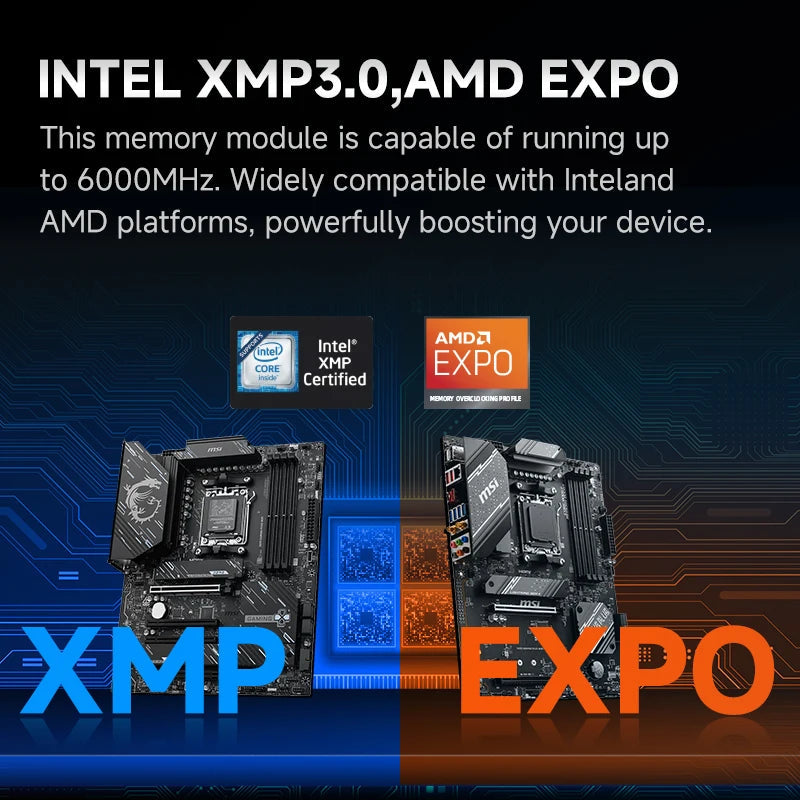 KingBank Silver DDR5 RAM 32GB Kit (2x16GB) 6000MHz Overclocking Desktop Gaming Memory Intel XMP 3.0 & AMD Expo Compatible FUN GUYS SHOP   FUN GUY WORLD