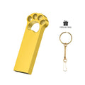 Black Cat's Paw USB Flash Drive 128GB Free Custom Logo Memory Stick 64GB Gold Metal Pen Drive 32GB Free Key Chain U Disk 16GB FUN GUYS SHOP   FUN GUY WORLD