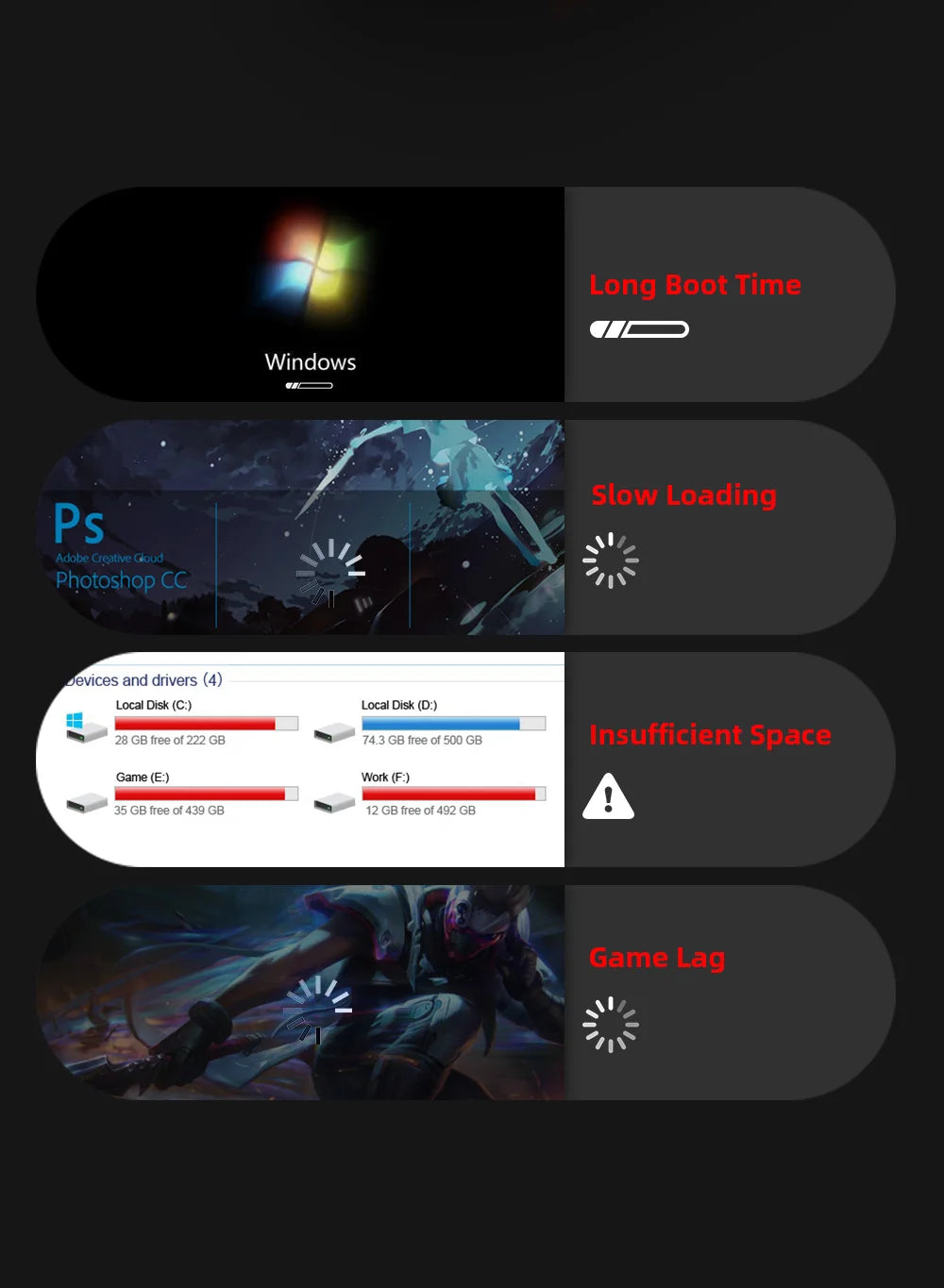 Netac 3500MB/s SSD 1TB 2TB 250GB 500GB SSD NVMe M2 2280 PCIE3.0X4 Hard Drive Internal Solid State Disk for Laptop PC FUN GUYS SHOP   FUN GUY WORLD