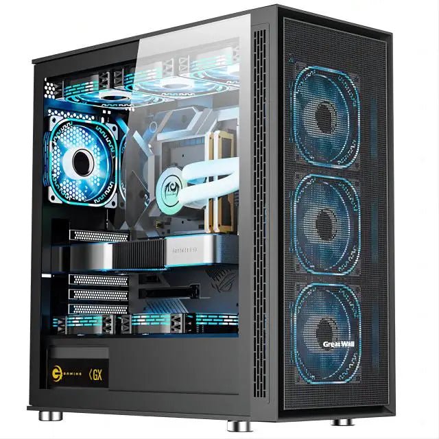 AOTESIER Gaming PC core i7 CPU With 16G RAM 256G SSD HD4600 ATX/ITX/M - ATX full view side panel Temper Glass Front pc gamer - FUN GUYS SHOP FUN GUYS SHOP FUN GUYS SHOP 5:56964930I7 CPU 8G HD4600  I7 CPU 8G HD4600 AOTESIER Gaming PC core i7 CPU With 16G RAM 256G SSD HD4600 ATX/ITX/M - ATX full view side panel Temper Glass Front pc gamer