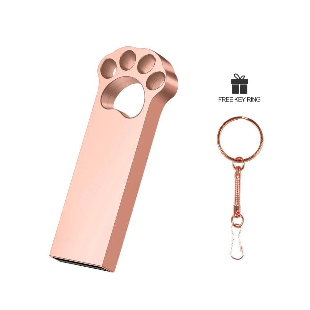 Black Cat's Paw USB Flash Drive 128GB Free Custom Logo Memory Stick 64GB Gold Metal Pen Drive 32GB Free Key Chain U Disk 16GB - FUN GUY WORLD FUN GUYS SHOP FUN GUY WORLD 14:1052Rose gold;200007763:201336100;26:5115  16 GB Rose gold China Mainland Black Cat's Paw USB Flash Drive 128GB Free Custom Logo Memory Stick 64GB Gold Metal Pen Drive 32GB Free Key Chain U Disk 16GB FUN GUYS SHOP FUN GUY WORLD