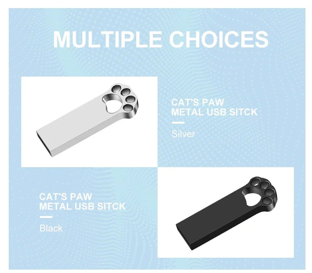 Black Cat's Paw USB Flash Drive 128GB Free Custom Logo Memory Stick 64GB Gold Metal Pen Drive 32GB Free Key Chain U Disk 16GB - FUN GUY WORLD FUN GUYS SHOP FUN GUY WORLD 14:350850Golden;200007763:201336100;26:3860  8 GB Golden China Mainland Black Cat's Paw USB Flash Drive 128GB Free Custom Logo Memory Stick 64GB Gold Metal Pen Drive 32GB Free Key Chain U Disk 16GB FUN GUYS SHOP FUN GUY WORLD