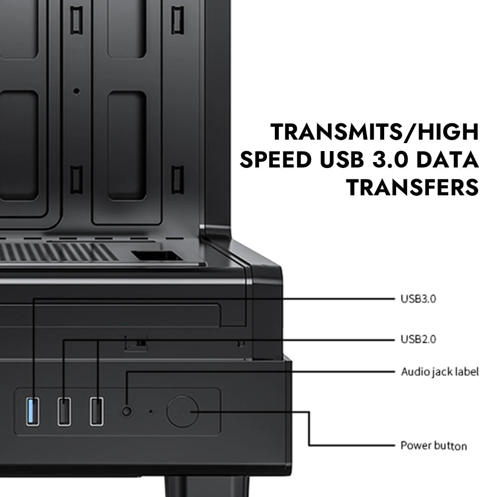 Darkflash DB330M PC Case M - ATX Desktop 270 ° Sea View Room Computer Case USB3.0 Double - Sided Transparent Glass Gamer Cabinet - FUN GUY WORLD FUN GUYS SHOP FUN GUY WORLD 14:173BLACK Chassis DL240  BLACK Chassis DL240 Darkflash DB330M PC Case M - ATX Desktop 270 ° Sea View Room Computer Case USB3.0 Double - Sided Transparent Glass Gamer Cabinet FUN GUYS SHOP FUN GUY WORLD