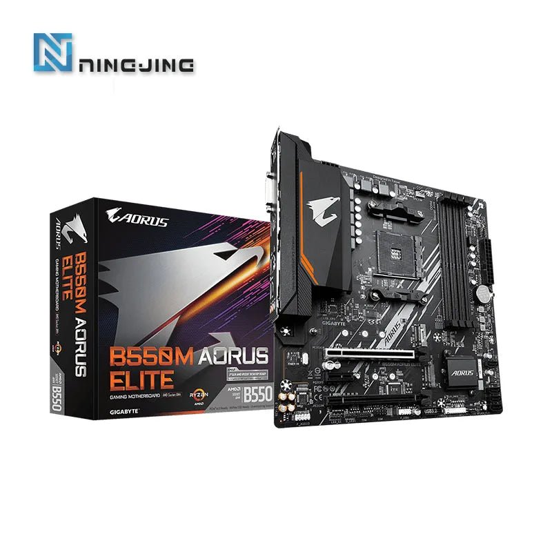 GIGABYTE New B550M AORUS ELITE Motherboard Micro - ATX Socket AM4 For Ryzen 5000 4000 3000 Series CPU Dual Channel DDR4 SATA3 M.2 - FUN GUY WORLD FUN GUYS SHOP FUN GUY WORLD 200000828:9198229178;200007763:201336100  Motherboards China Mainland GIGABYTE New B550M AORUS ELITE Motherboard Micro - ATX Socket AM4 For Ryzen 5000 4000 3000 Series CPU Dual Channel DDR4 SATA3 M.2 FUN GUYS SHOP FUN GUY WORLD