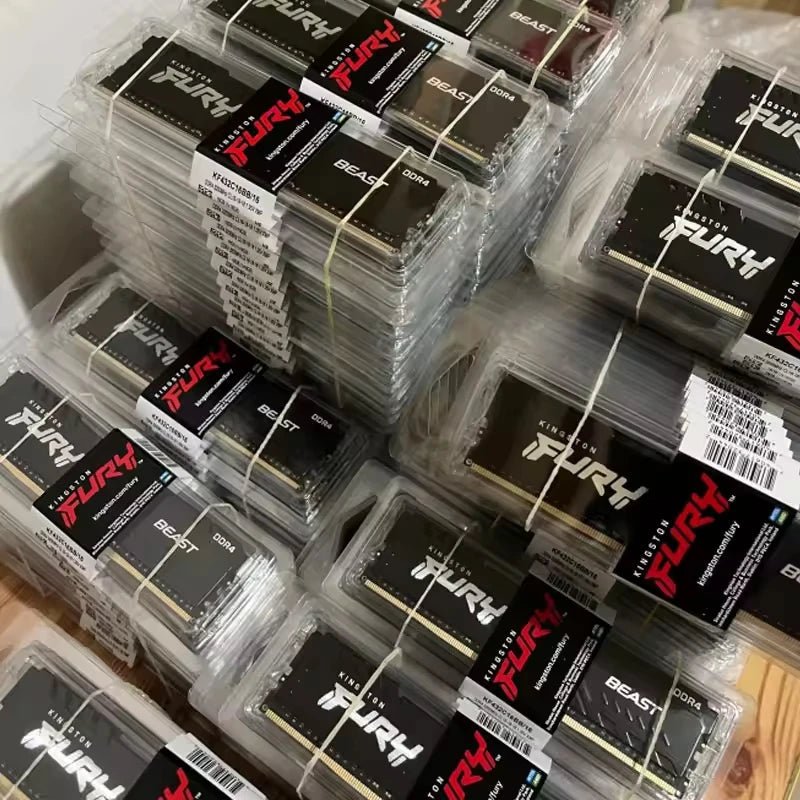 Hyperx FURY Beast DDR4 8GB 16GB 32GB 2400 2666 3200MHz DIMM PC4 - 23400 25600 28800 DDR4 Desktop Memory Module - FUN GUY WORLD FUN GUYS SHOP FUN GUY WORLD 497:2014534678G 2400MHz;6:5823  8G 2400MHz DDR4 Hyperx FURY Beast DDR4 8GB 16GB 32GB 2400 2666 3200MHz DIMM PC4 - 23400 25600 28800 DDR4 Desktop Memory Module FUN GUYS SHOP FUN GUY WORLD
