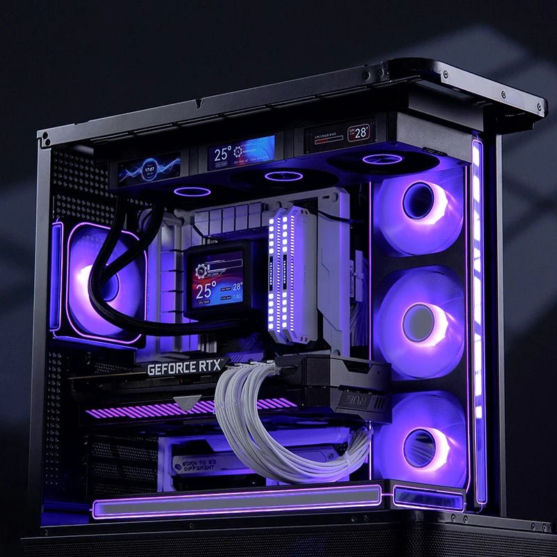 JONSBO ZC - 360 Chassis Fan 3 Screen 5V ARGB PWM CPU Cooling Fan Ball Bearing Integrated Fan Magnetic Suction 3.38 Inch Case Fan - FUN GUY WORLD FUN GUYS SHOP FUN GUY WORLD 14:29ZC-360W;200000544:4;272514294:151425550  ZC - 360W Other A - RGB JONSBO ZC - 360 Chassis Fan 3 Screen 5V ARGB PWM CPU Cooling Fan Ball Bearing Integrated Fan Magnetic Suction 3.38 Inch Case Fan FUN GUYS SHOP FUN GUY WORLD