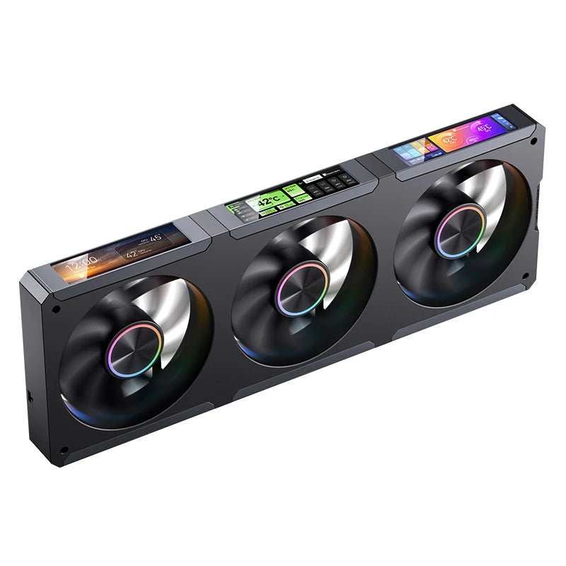 JONSBO ZC - 360 Chassis Fan 3 Screen 5V ARGB PWM CPU Cooling Fan Ball Bearing Integrated Fan Magnetic Suction 3.38 Inch Case Fan - FUN GUY WORLD FUN GUYS SHOP FUN GUY WORLD 14:29ZC-360W;200000544:4;272514294:151425550  ZC - 360W Other A - RGB JONSBO ZC - 360 Chassis Fan 3 Screen 5V ARGB PWM CPU Cooling Fan Ball Bearing Integrated Fan Magnetic Suction 3.38 Inch Case Fan FUN GUYS SHOP FUN GUY WORLD