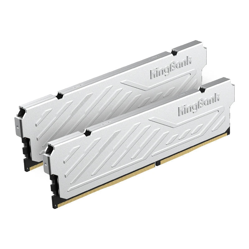 KingBank Silver DDR5 RAM 32GB Kit (2x16GB) 6000MHz Overclocking Desktop Gaming Memory Intel XMP 3.0 & AMD Expo Compatible - FUN GUY WORLD FUN GUYS SHOP FUN GUY WORLD 400045410:12107316GBx2 6000MHz  16GBx2 6000MHz KingBank Silver DDR5 RAM 32GB Kit (2x16GB) 6000MHz Overclocking Desktop Gaming Memory Intel XMP 3.0 & AMD Expo Compatible FUN GUYS SHOP FUN GUY WORLD