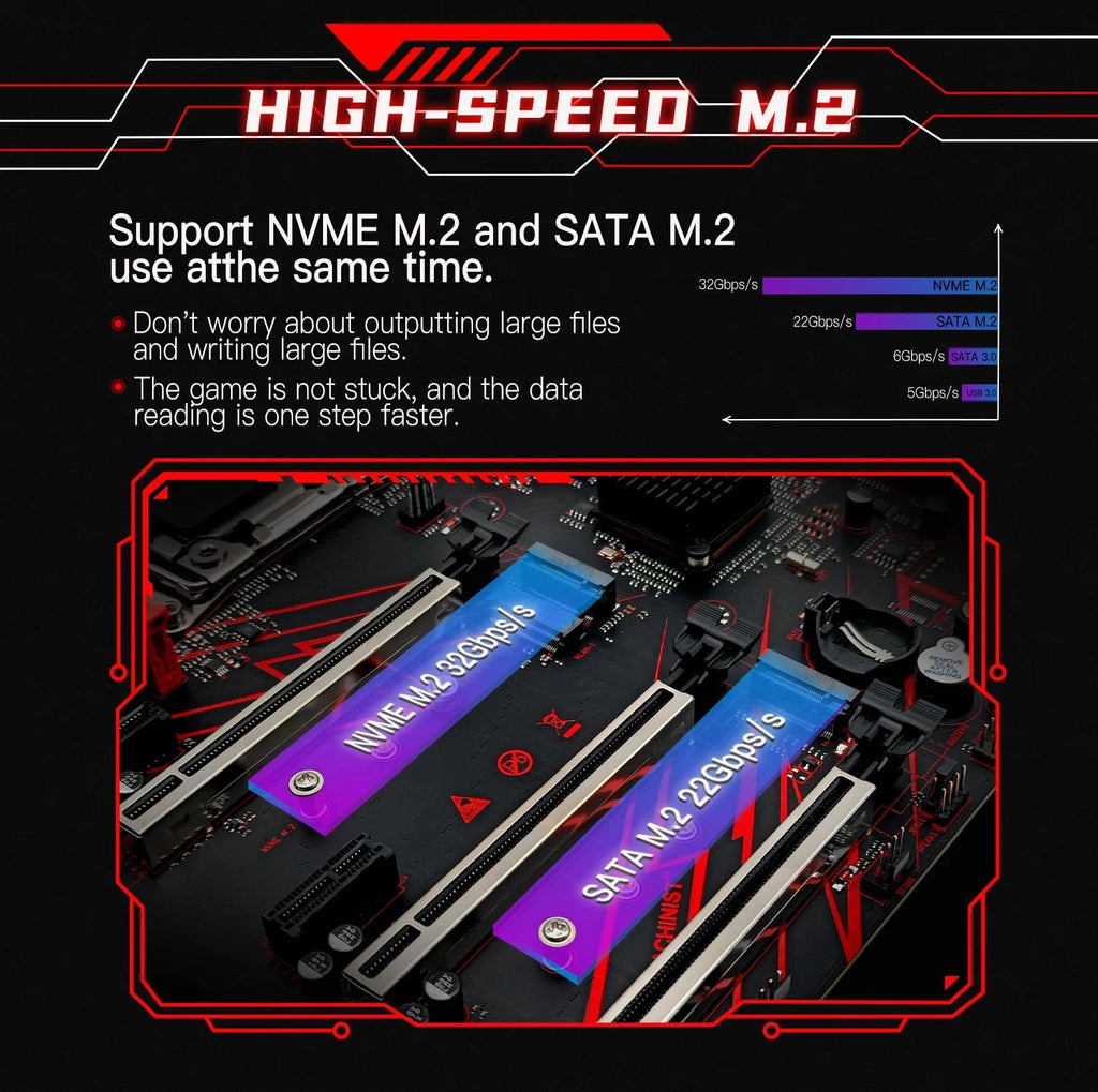 MACHINSIT X99 MR9D Motherboard LGA 2011 - 3 Supports Xeon Intel 2667 2699 V3V4Full Range CPU processor DDR4 Memory ATX NVME M.2 - FUN GUY WORLD FUN GUYS SHOP FUN GUY WORLD 200000828:9198229178;200007763:201336106  United States Motherboards MACHINSIT X99 MR9D Motherboard LGA 2011 - 3 Supports Xeon Intel 2667 2699 V3V4Full Range CPU processor DDR4 Memory ATX NVME M.2 FUN GUYS SHOP FUN GUY WORLD