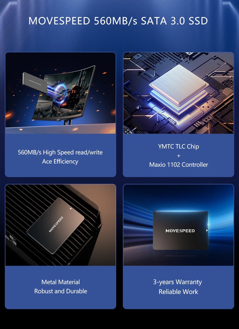 MOVESPEED 560MB/s SATA 3.0 SSD Chip 2.5" Internal Solid State Drive TLC SSD 512GB/1TB/2TB SATA III Drive for Desktop Laptop - FUN GUYS SHOP FUN GUYS SHOP FUN GUYS SHOP 19032:2012833442TB;200007763:201336104  2TB spain MOVESPEED 560MB/s SATA 3.0 SSD Chip 2.5" Internal Solid State Drive TLC SSD 512GB/1TB/2TB SATA III Drive for Desktop Laptop