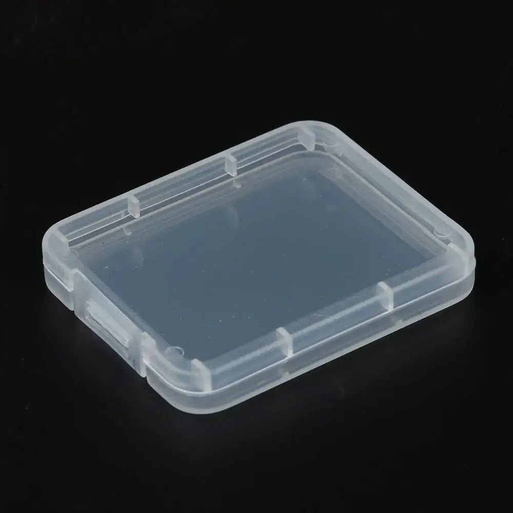 Premium Popular 10 pieces Plastic Memory Card Box Case SDHC XD MMC CF Storage Case Transparent Convenient - FUN GUYS SHOP FUN GUYS SHOP FUN GUYS SHOP <none>  Premium Popular 10 pieces Plastic Memory Card Box Case SDHC XD MMC CF Storage Case Transparent Convenient