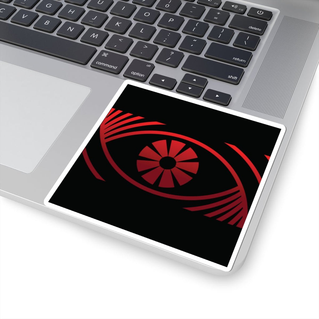 Red Eye DJ Kiss - Cut Sticker — Music Merch Sticker Pack - FUN GUY WORLD Paper products Printify FUN GUY WORLD 20947331051209130176  2" × 2" White Red Eye DJ Kiss - Cut Sticker — Music Merch Sticker Pack Printify Paper products FUN GUY WORLD