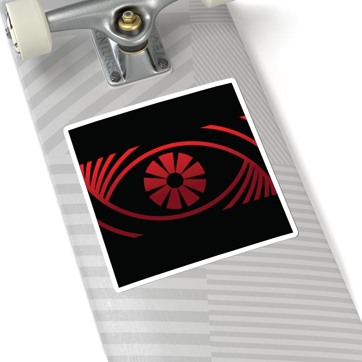 Red Eye DJ Kiss - Cut Sticker — Music Merch Sticker Pack - FUN GUY WORLD Paper products Printify FUN GUY WORLD 20947331051209130176  2" × 2" White Red Eye DJ Kiss - Cut Sticker — Music Merch Sticker Pack Printify Paper products FUN GUY WORLD