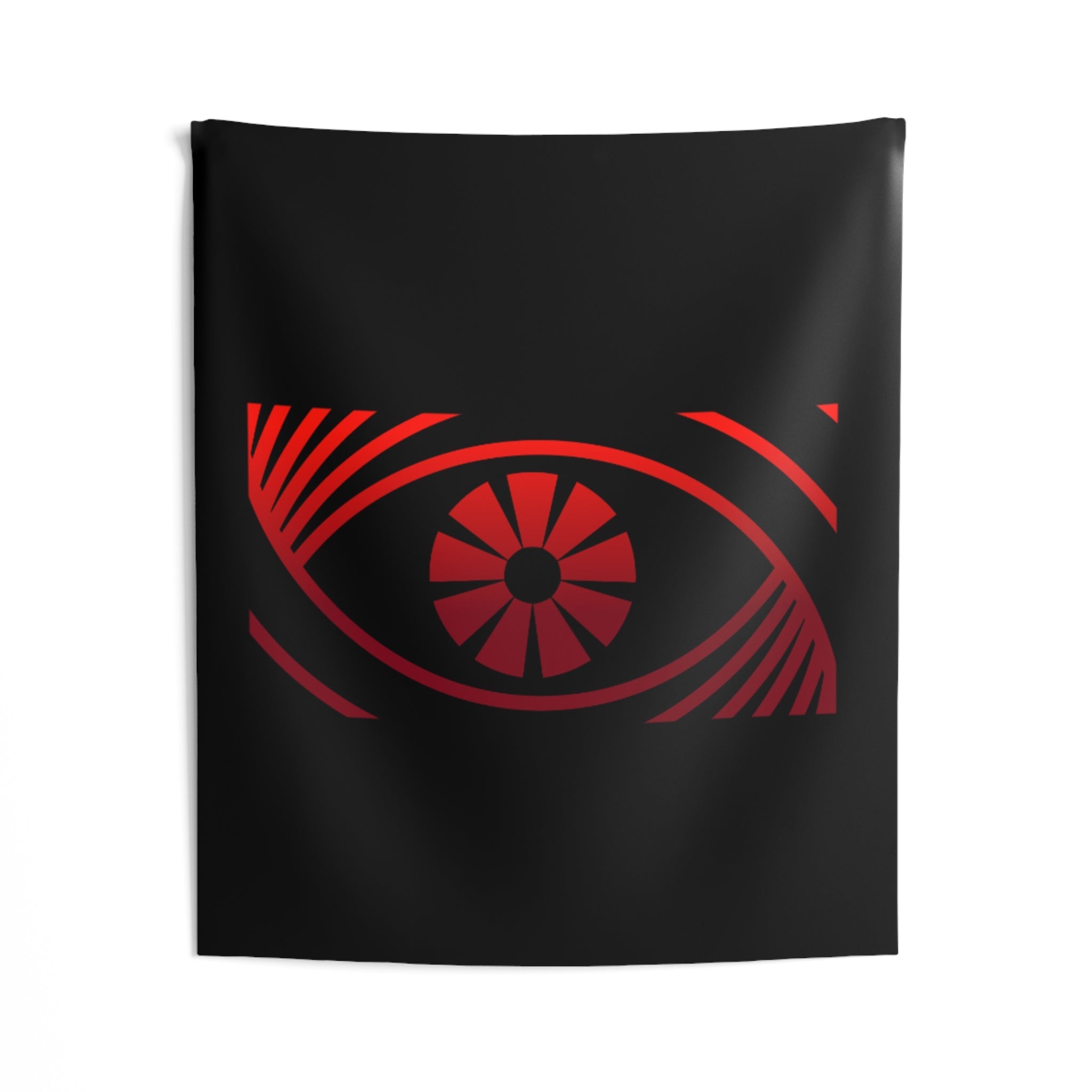 Red Eye Logo DJ Cybrsyko Indoor Wall Tapestry | Electronic Music Decor - FUN GUY WORLD Home Decor Printify FUN GUY WORLD 15323378498313983776  50" × 60" Red Eye Logo DJ Cybrsyko Indoor Wall Tapestry | Electronic Music Decor Printify Home Decor FUN GUY WORLD
