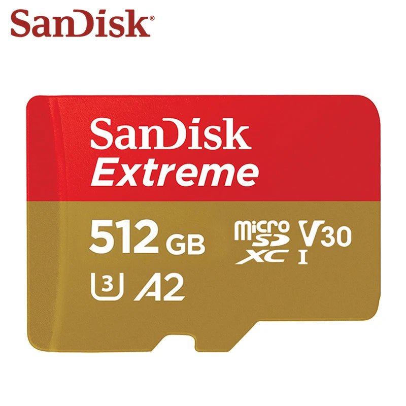 SanDisk Extreme U3 V30 A2 microSDXC Memory Card 1TB 512GB 256GB 128GB 64GB 32GB Class 10 Micro SD Card Microsd Flash TF Cards - FUN GUY WORLD FUN GUYS SHOP FUN GUY WORLD 26:200004219512GB  512GB SanDisk Extreme U3 V30 A2 microSDXC Memory Card 1TB 512GB 256GB 128GB 64GB 32GB Class 10 Micro SD Card Microsd Flash TF Cards FUN GUYS SHOP FUN GUY WORLD