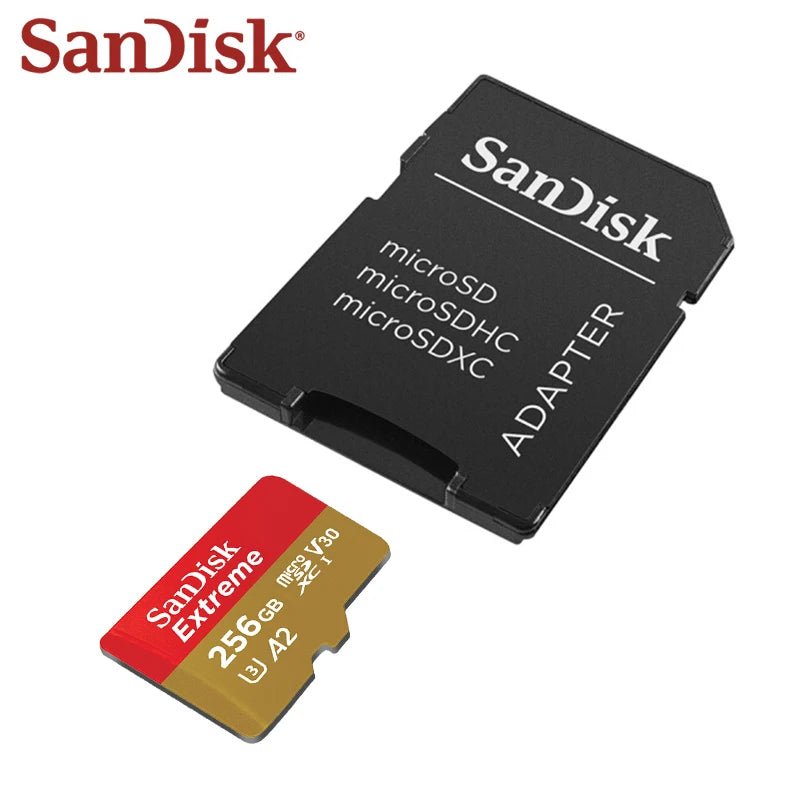 SanDisk Extreme U3 V30 A2 microSDXC Memory Card 1TB 512GB 256GB 128GB 64GB 32GB Class 10 Micro SD Card Microsd Flash TF Cards - FUN GUYS SHOP FUN GUYS SHOP FUN GUYS SHOP 26:200002719256GB  256GB SanDisk Extreme U3 V30 A2 microSDXC Memory Card 1TB 512GB 256GB 128GB 64GB 32GB Class 10 Micro SD Card Microsd Flash TF Cards