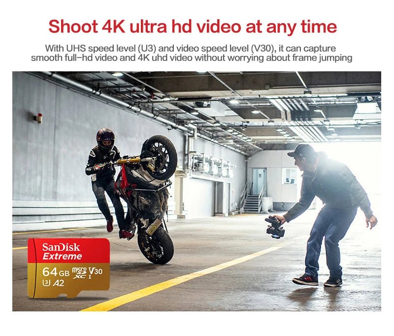SanDisk Extreme U3 V30 A2 microSDXC Memory Card 1TB 512GB 256GB 128GB 64GB 32GB Class 10 Micro SD Card Microsd Flash TF Cards - FUN GUYS SHOP FUN GUYS SHOP FUN GUYS SHOP 26:200002719256GB  256GB SanDisk Extreme U3 V30 A2 microSDXC Memory Card 1TB 512GB 256GB 128GB 64GB 32GB Class 10 Micro SD Card Microsd Flash TF Cards
