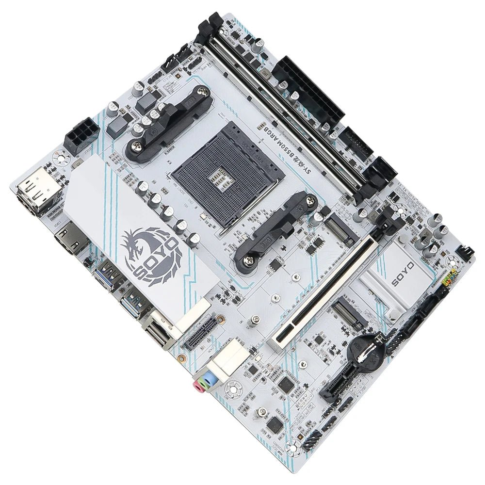 SOYO AMD B550M Gaming Motherboard USB3.1 M.2 Nvme Sata3 DDR4 Dual Channel Supports RYZEN R3 R5 R7 3000 4000 5000 CPU AM4 Socket - FUN GUY WORLD FUN GUYS SHOP FUN GUY WORLD 200000828:22814028046  Motherboard+CPU SOYO AMD B550M Gaming Motherboard USB3.1 M.2 Nvme Sata3 DDR4 Dual Channel Supports RYZEN R3 R5 R7 3000 4000 5000 CPU AM4 Socket FUN GUYS SHOP FUN GUY WORLD