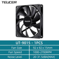 TEUCER UT - 9015 12V PWM 4Pin Hydraulic Bearing Thin PC Fan 1200 - 3000RPM for CPU Cooling, Ultra - Thin Design - FUN GUY WORLD FUN GUYS SHOP FUN GUY WORLD 14:366103Black-1PCS;200000544:193As shown;272514294:13963948861  Black - 1PCS As shown NO RGB TEUCER UT - 9015 12V PWM 4Pin Hydraulic Bearing Thin PC Fan 1200 - 3000RPM for CPU Cooling, Ultra - Thin Design FUN GUYS SHOP FUN GUY WORLD