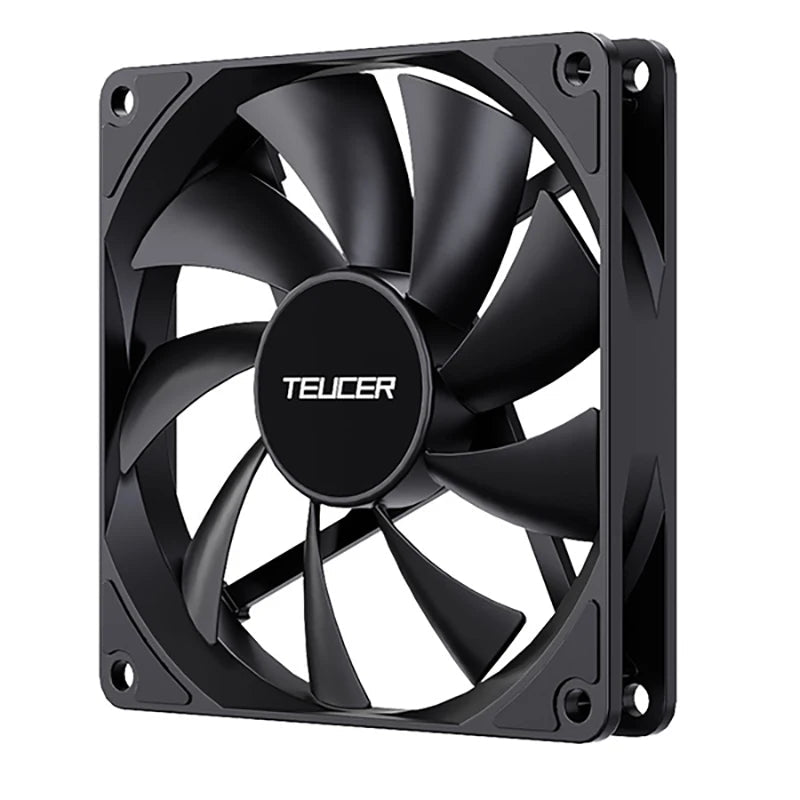 TEUCER UT - 9015 12V PWM 4Pin Hydraulic Bearing Thin PC Fan 1200 - 3000RPM for CPU Cooling, Ultra - Thin Design - FUN GUY WORLD FUN GUYS SHOP FUN GUY WORLD 14:366103Black-1PCS;200000544:193As shown;272514294:13963948861  Black - 1PCS As shown NO RGB TEUCER UT - 9015 12V PWM 4Pin Hydraulic Bearing Thin PC Fan 1200 - 3000RPM for CPU Cooling, Ultra - Thin Design FUN GUYS SHOP FUN GUY WORLD