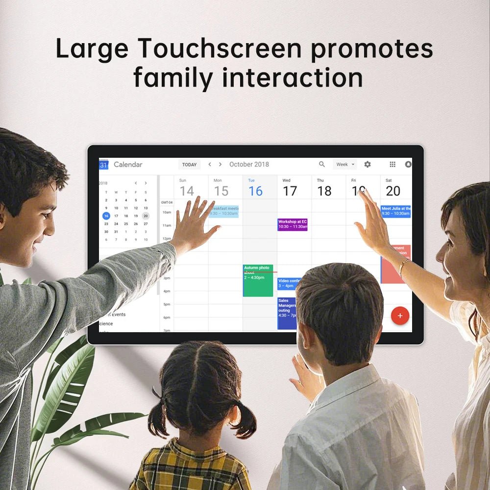 TouchWo 15.6 - 43 Inch Touchscreen Digital Calendar & Chore Chart, Smart Electronic Calendar for Work & Family Schedule - FUN GUYS SHOP FUN GUYS SHOP FUN GUYS SHOP 200000605:4;200007763:201336100;272:175Android 11 2G-16G;5:5703653923.8 inch  23.8 inch Android 11 2G - 16G Other|China Mainland TouchWo 15.6 - 43 Inch Touchscreen Digital Calendar & Chore Chart, Smart Electronic Calendar for Work & Family Schedule