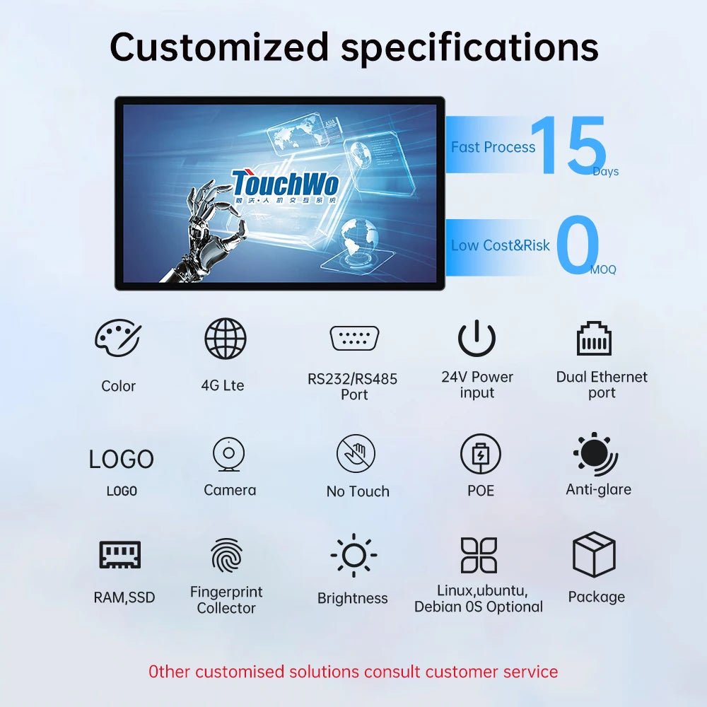 TouchWo 21.5 23.8 27 Inch Touch Screen Monitor Pc Touchscreen Monitor Industrial Android Window 10 All In One Pc For Commercial - FUN GUY WORLD FUN GUYS SHOP FUN GUY WORLD 200000605:4;200007763:201336100;272:17521.5 Inch;5:2399342480Win 10-i5-16G 256G  Win 10 - i5 - 16G 256G 21.5 Inch Other|China Mainland TouchWo 21.5 23.8 27 Inch Touch Screen Monitor Pc Touchscreen Monitor Industrial Android Window 10 All In One Pc For Commercial FUN GUYS SHOP FUN GUY WORLD