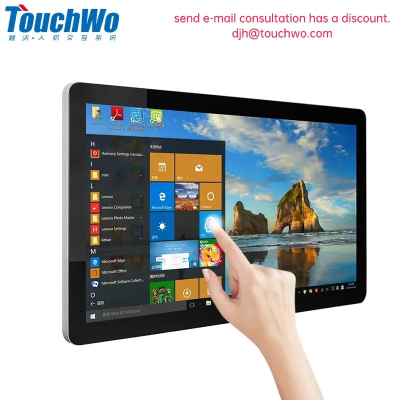 TouchWo 21.5 23.8 27 Inch Touch Screen Monitor Pc Touchscreen Monitor Industrial Android Window 10 All In One Pc For Commercial - FUN GUYS SHOP FUN GUYS SHOP FUN GUYS SHOP 200000605:4;200007763:201336100;272:17521.5 Inch;5:2399342480Win 10-i5-16G 256G  Win 10 - i5 - 16G 256G 21.5 Inch Other|China Mainland TouchWo 21.5 23.8 27 Inch Touch Screen Monitor Pc Touchscreen Monitor Industrial Android Window 10 All In One Pc For Commercial