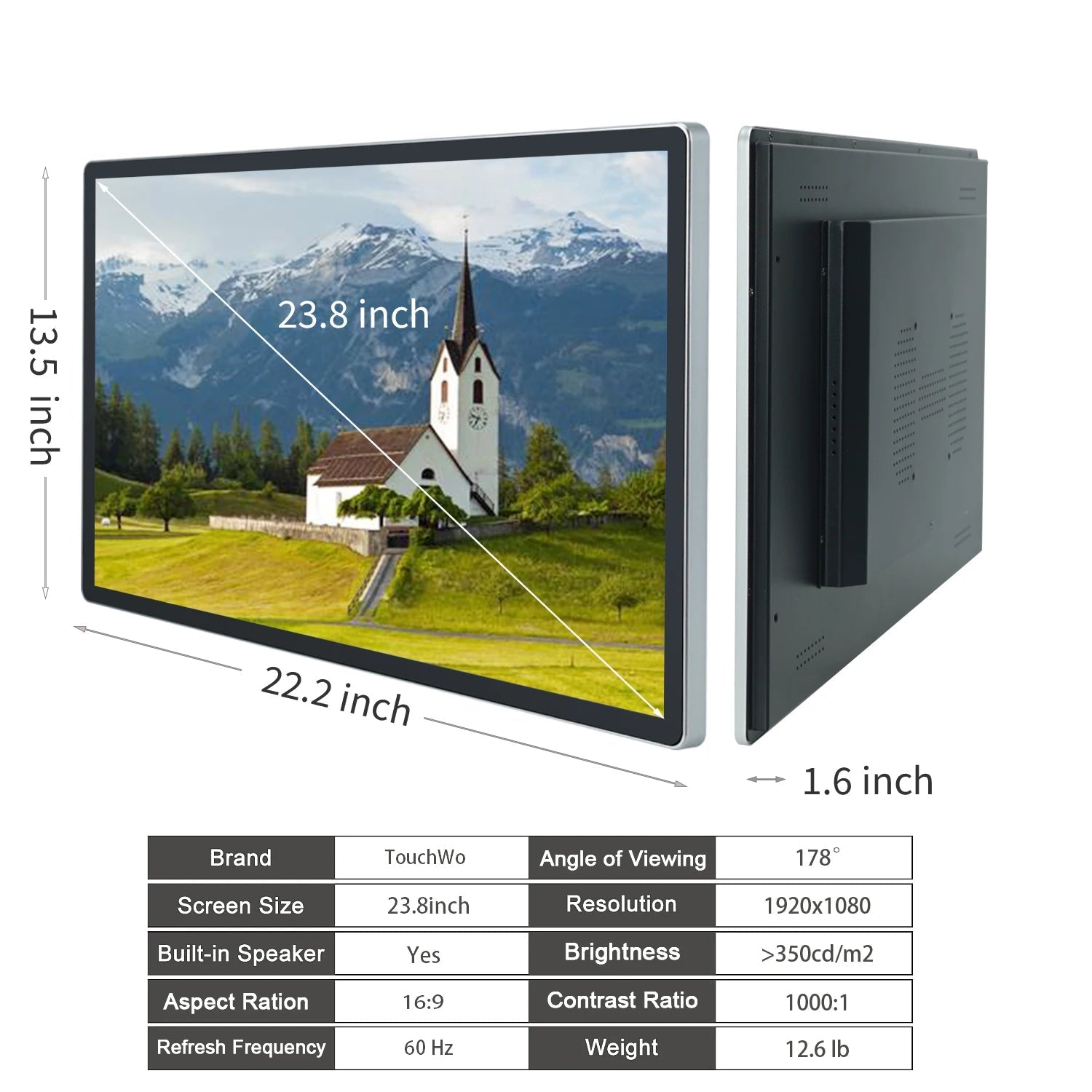 TouchWo 21.5 23.8 27 Inch Touch Screen Monitor Pc Touchscreen Monitor Industrial Android Window 10 All In One Pc For Commercial - FUN GUYS SHOP FUN GUYS SHOP FUN GUYS SHOP 200000605:4;200007763:201336100;272:17521.5 Inch;5:2399342480Win 10-i5-16G 256G  Win 10 - i5 - 16G 256G 21.5 Inch Other|China Mainland TouchWo 21.5 23.8 27 Inch Touch Screen Monitor Pc Touchscreen Monitor Industrial Android Window 10 All In One Pc For Commercial