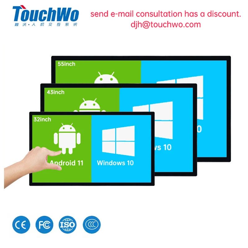 TouchWo 32 43 55 65" Interactive Whiteboard Touchscreen Monitor,All - in - One Touch Computer Smart Board For Office Classroom - FUN GUYS SHOP FUN GUYS SHOP FUN GUYS SHOP 200000605:201441034;200007763:201336100;272:8093Win 10 OS i5-8G-256G;5:5708526765 inch  65 inch Win 10 OS i5 - 8G - 256G JP|China Mainland TouchWo 32 43 55 65" Interactive Whiteboard Touchscreen Monitor,All - in - One Touch Computer Smart Board For Office Classroom