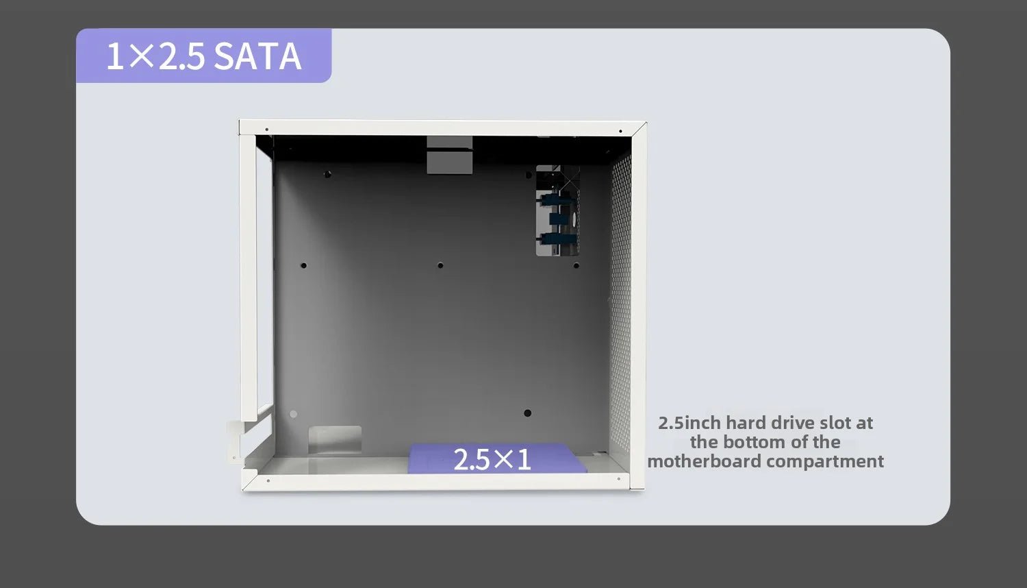 Ursa Minor 4 - bay NAS Chassis SFX Power Supply ITX Motherboard,9.9L Ultra - compact Size, 70mm Heat Sink - FUN GUY WORLD FUN GUYS SHOP FUN GUY WORLD 14:350853A Chassis White  A Chassis White Ursa Minor 4 - bay NAS Chassis SFX Power Supply ITX Motherboard,9.9L Ultra - compact Size, 70mm Heat Sink FUN GUYS SHOP FUN GUY WORLD