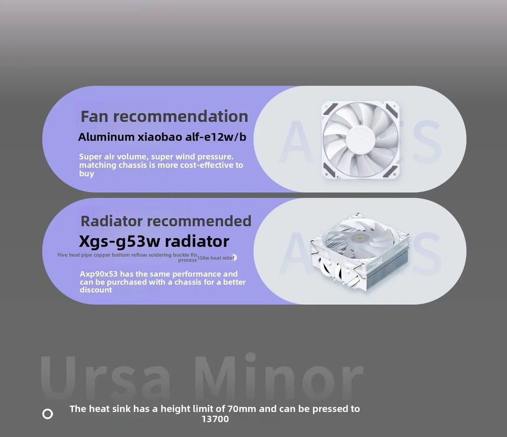 Ursa Minor 4 - bay NAS Chassis SFX Power Supply ITX Motherboard,9.9L Ultra - compact Size, 70mm Heat Sink - FUN GUY WORLD FUN GUYS SHOP FUN GUY WORLD 14:350853A Chassis White  A Chassis White Ursa Minor 4 - bay NAS Chassis SFX Power Supply ITX Motherboard,9.9L Ultra - compact Size, 70mm Heat Sink FUN GUYS SHOP FUN GUY WORLD