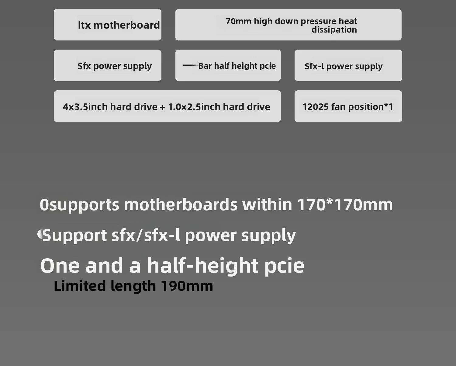 Ursa Minor 4 - bay NAS Chassis SFX Power Supply ITX Motherboard,9.9L Ultra - compact Size, 70mm Heat Sink - FUN GUY WORLD FUN GUYS SHOP FUN GUY WORLD 14:350853A Chassis White  A Chassis White Ursa Minor 4 - bay NAS Chassis SFX Power Supply ITX Motherboard,9.9L Ultra - compact Size, 70mm Heat Sink FUN GUYS SHOP FUN GUY WORLD