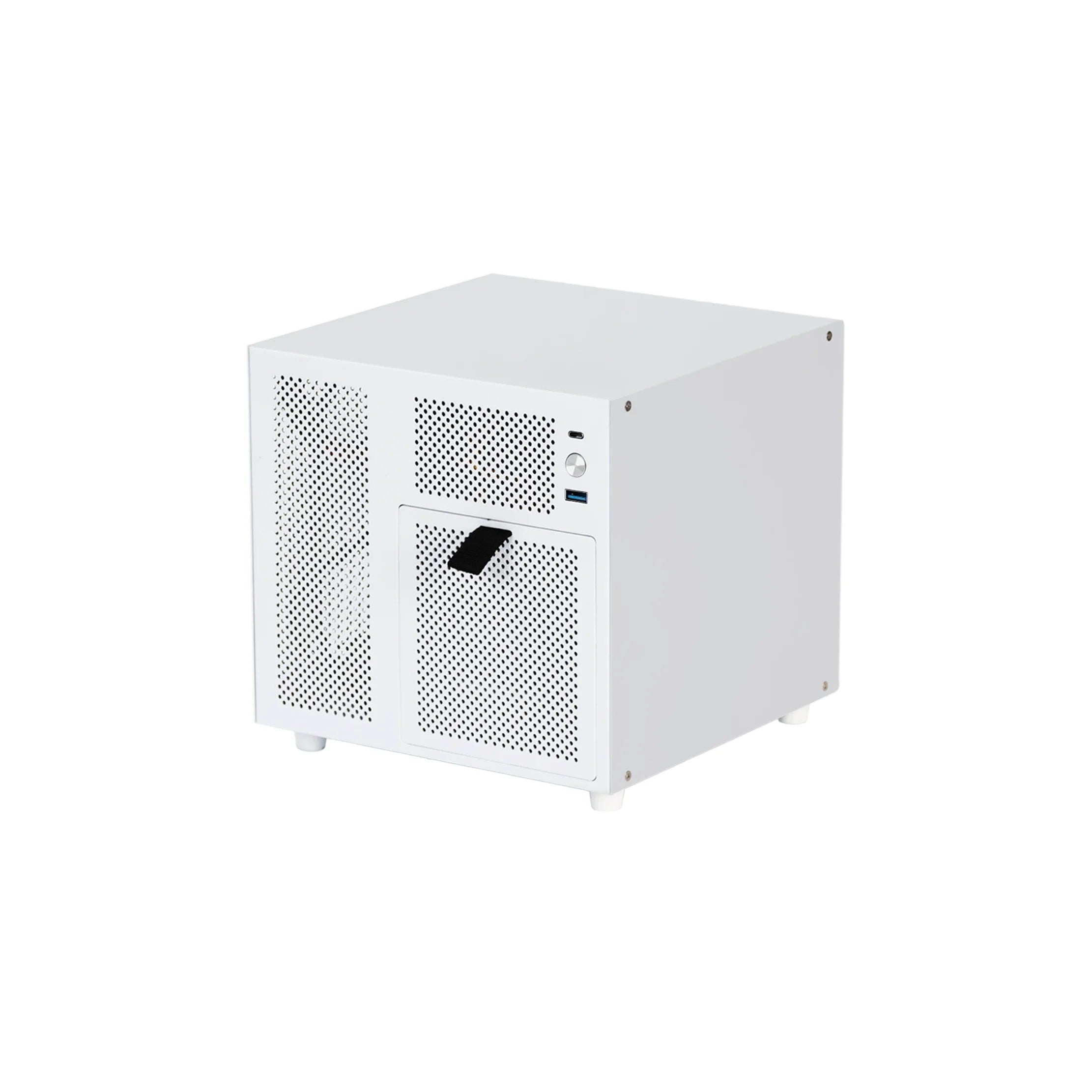 Ursa Minor 4 - bay NAS Chassis SFX Power Supply ITX Motherboard,9.9L Ultra - compact Size, 70mm Heat Sink - FUN GUY WORLD FUN GUYS SHOP FUN GUY WORLD 14:350853A Chassis White  A Chassis White Ursa Minor 4 - bay NAS Chassis SFX Power Supply ITX Motherboard,9.9L Ultra - compact Size, 70mm Heat Sink FUN GUYS SHOP FUN GUY WORLD