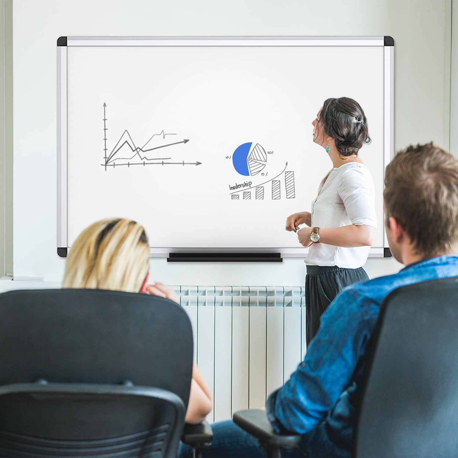 VIZ - PRO Magnetic Dry Erase Board, 36 X 24 Inches, Silver Aluminium Frame - FUN GUY WORLD FUN GUY WORLD FUN GUY WORLD B00U398RDU B00U398RDU VIZ - PRO Magnetic Dry Erase Board, 36 X 24 Inches, Silver Aluminium Frame FUN GUY WORLD FUN GUY WORLD