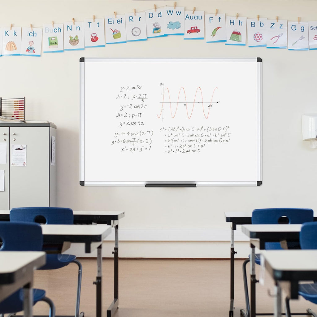 VIZ - PRO Magnetic Dry Erase Board, 36 X 24 Inches, Silver Aluminium Frame - FUN GUY WORLD FUN GUY WORLD FUN GUY WORLD B00U398RDU B00U398RDU VIZ - PRO Magnetic Dry Erase Board, 36 X 24 Inches, Silver Aluminium Frame FUN GUY WORLD FUN GUY WORLD